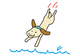 jump intoのイラスト